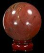 Colorful Petrified Wood Sphere #41947-1